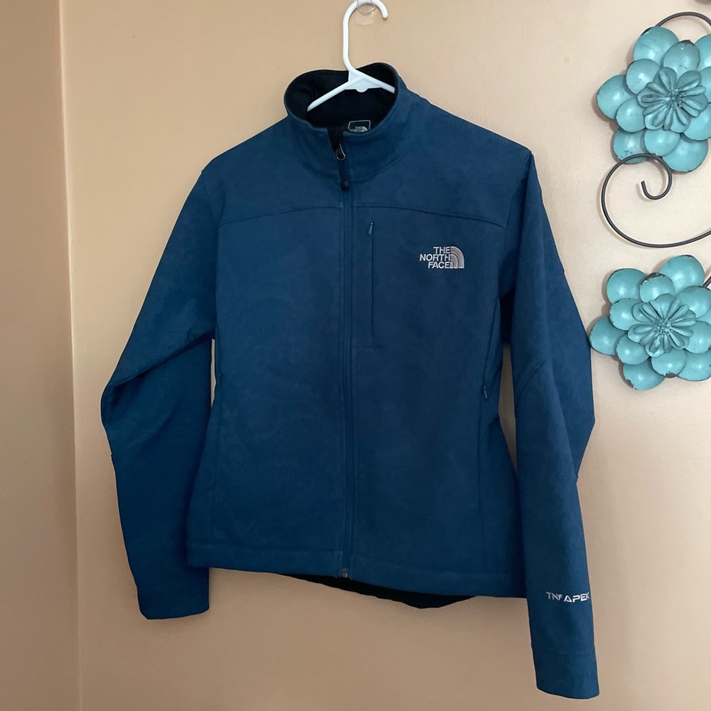 The North Face TNF Apex Blue Paisley Print Jacket Size Small